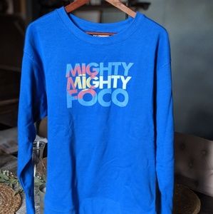 NWT For Collins Mighty Mighty Foco Crew Sweatshirt